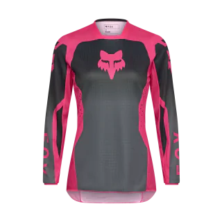 Fox Women Motocross Jersey 180 Shield - Black / Pink