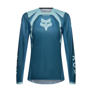 Fox Women Motocross Jersey 2027 180 Frame - Deep Blue