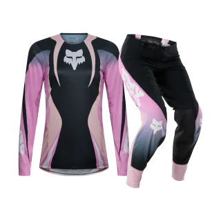 Fox Women Motocross Gear 2027 Flexair Thorn - Black / Pink