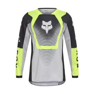 Fox Youth Motocross Jersey 180 Collect - Grey / Yellow
