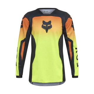 Fox Youth Motocross Jersey 180 Shield - Fluo Yellow