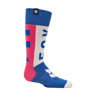 Fox Youth Motocross Socks 180 Collect - Blue / Pink