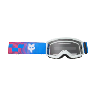 Fox Youth Motocross Goggle Main II Collect - Blue / Pink - Clear