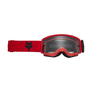 Fox Youth Motocross Goggle Main II Core - Fluo Red - Clear