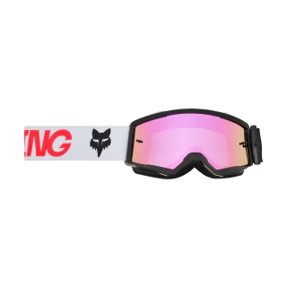 Fox Youth Motocross Goggle Main II Draft - Black / Pink - Pink Spark