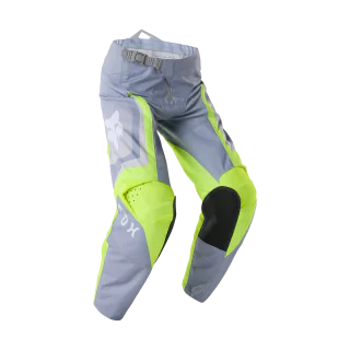 Fox Youth Motocross Pants 2027 180 Frame - Grey / Yellow