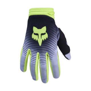 Fox Youth Motocross Gloves 2026 180 Collect - Grey / Yellow