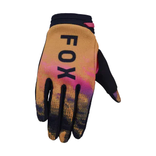 Fox Youth Motocross Gloves 2026 180 Kairos - Tangerine