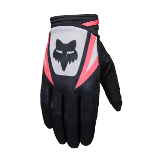 Fox Youth Motocross Gloves 2027 180 Draft - Neon Pink