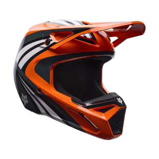 Fox Youth Motocross Helmet V1 Draft - Sunburst