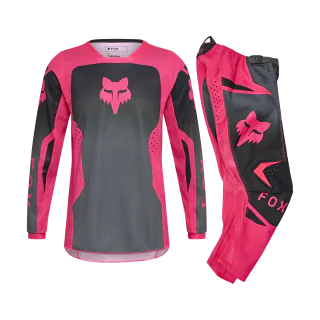 Fox Girls Motocross Gear 2026 180 Shield - Black / Pink