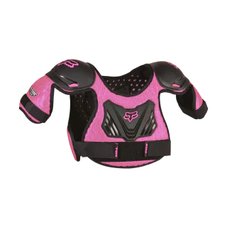 Fox Mini Chest Protector PeeWee Titan - Black / Pink