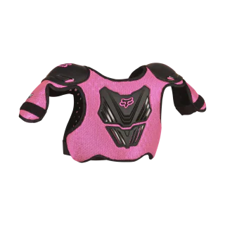 Fox Mini Chest Protector PeeWee Titan - Black / Pink
