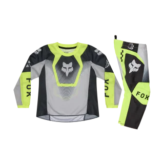Fox Mini Motocross Gear 2026 180 Collect - Grey / Yellow