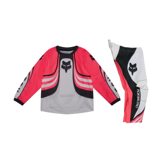 Fox Mini Motocross Gear 2027 180 Draft - White