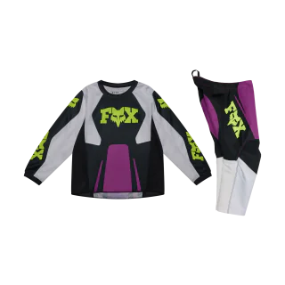 Fox Mini Motocross Gear 2027 180 Raid - Purple / Lava