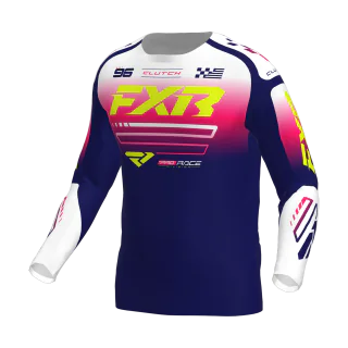 FXR Motocross Gear Clutch - Navy / Razz / White