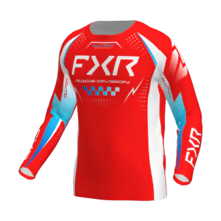 FXR Motocross Gear Clutch Pro - Red / Blue / White