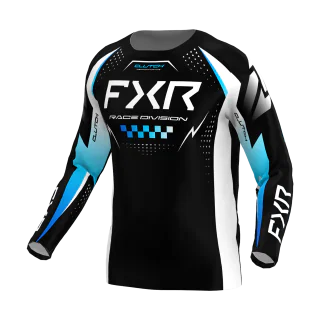 FXR Motocross Gear Clutch Pro - Black / Blue / White