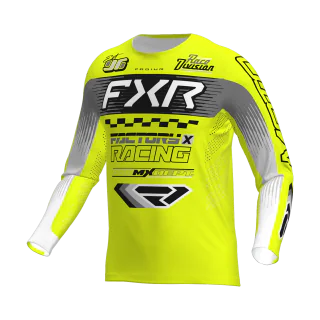FXR Motocross Gear Podium Gladiator - HiVis / Black / Grey