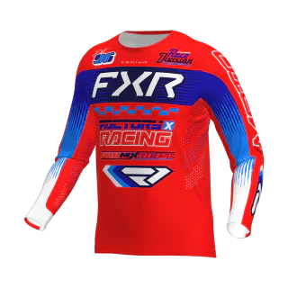 FXR Motocross Gear Podium Gladiator - Red / Blue / White