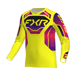 FXR Motocross Gear Podium Relay - Yellow / Razz / Black
