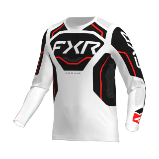 FXR Motocross Gear Podium Relay - White / Black / Red