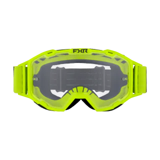 FXR Motocross Goggle Maverick Prime - HiVis - Clear