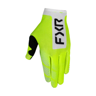 FXR Motocross Gloves 2026 Pro-Fit Air - HiVis / White