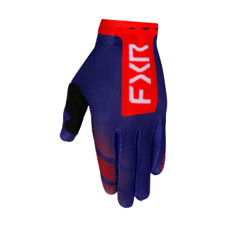 FXR Motocross Gloves 2026 Pro-Fit Air - Navy / Red