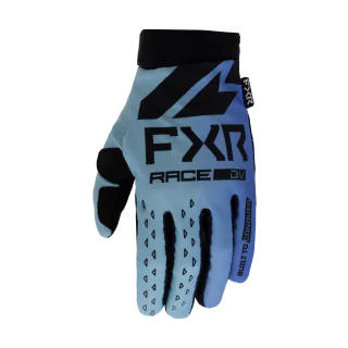 FXR Motocross Gloves Reflex - Blue / Black