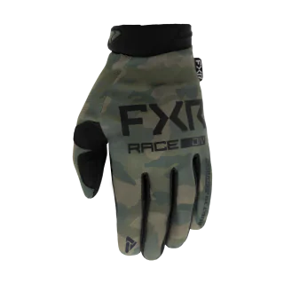 FXR Motocross Gloves Reflex - Camo