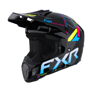 FXR Motocross Helmet Clutch Comp - Rave