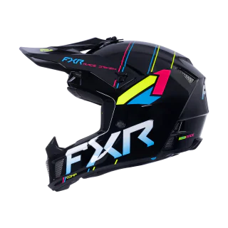 FXR Motocross Helmet Clutch Comp - Rave