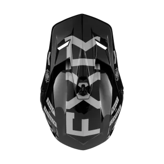 FXR Motocross Helmet Clutch Gladiator - Chrome