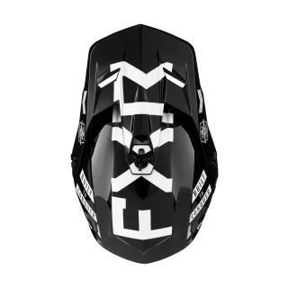 FXR Motocross Helmet Clutch Gladiator - Black / White
