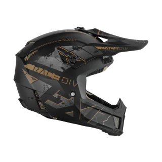 FXR Motocross Helmet Clutch Stealth - Canvas