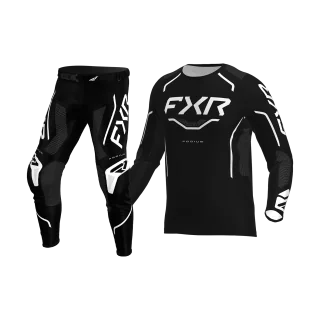 FXR Motocross Gear Podium Relay - Black / White