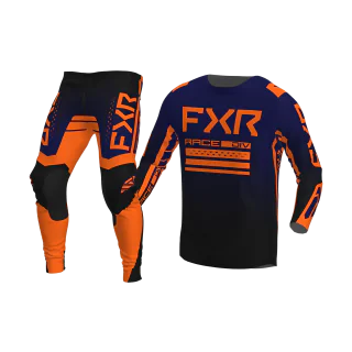 FXR Motocross Gear Contender - Midnight / Orange