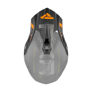 FXR Helmet Visor Helium Race Div - Black / Orange