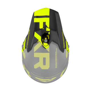 FXR Helmet Visor Torque Team - Black / High-vis