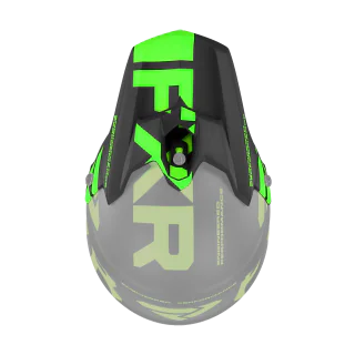 FXR Helmet Visor Torque Team - Black / Lime