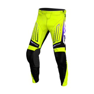 FXR Youth Motocross Pants 2026 Clutch Pro - HiVis / Black / Purple
