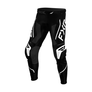 FXR Youth Motocross Pants 2026 Podium - Black / White