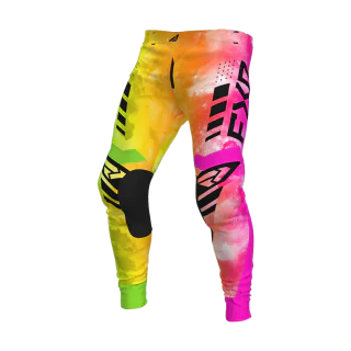 FXR Youth Motocross Pants Podium - Acid Sherbert