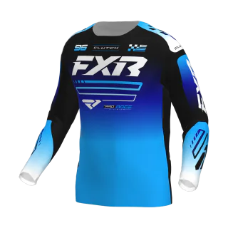 FXR Mini Motocross Gear Clutch - Blue / Black / White