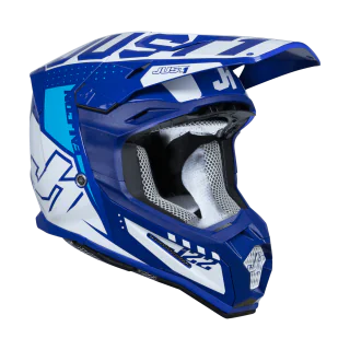 Just1 Motocross Helmet J22F Falcon - Blue / White
