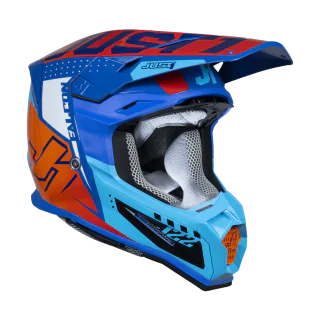 Just1 Motocross Helmet J22F Falcon - Orange / Blue