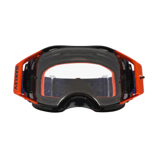 Oakley Motocross Goggle Airbrake MX Navy Sunrise - Clear