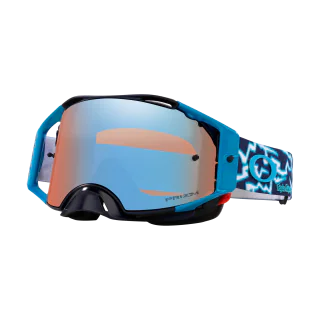 Oakley Motocross Goggle Airbrake MX TLD Blue Lightning - Prizm Sapphire Iridium